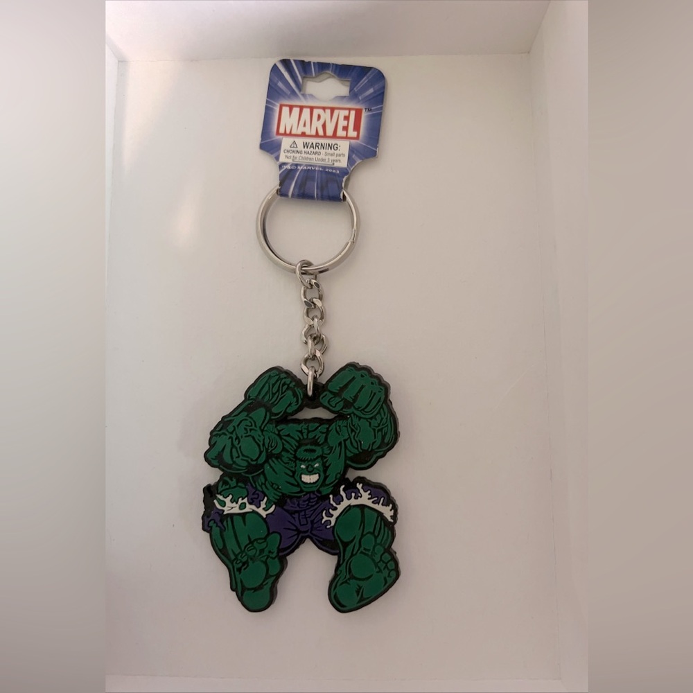 2003 Marvel Hulk Laser Cut Keychain